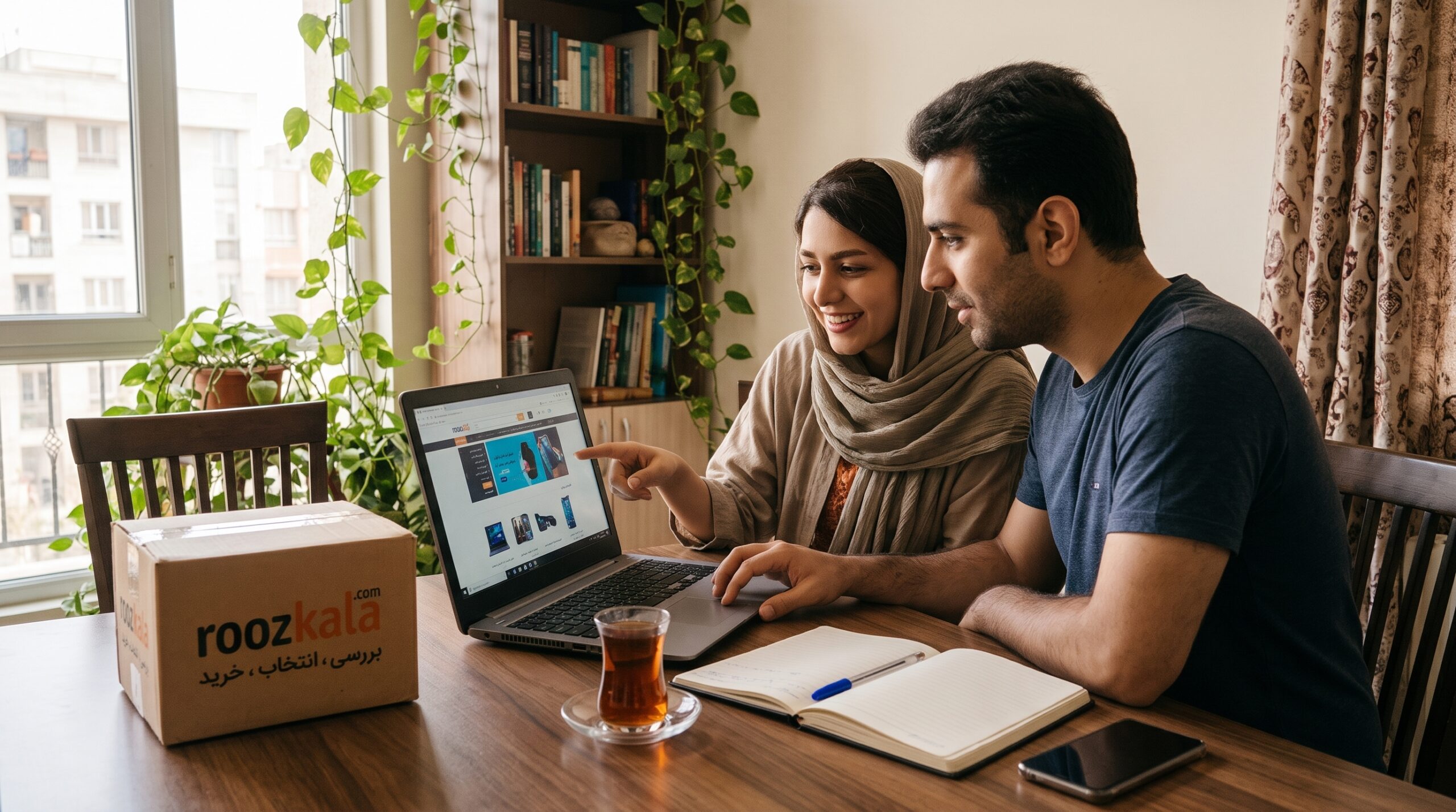 فروشگاه اینترنتی روزکالا
